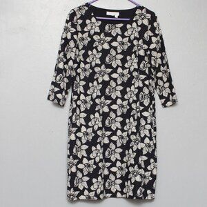 Seasalt Cornwall Moon Rock floral print cotton viscose dress